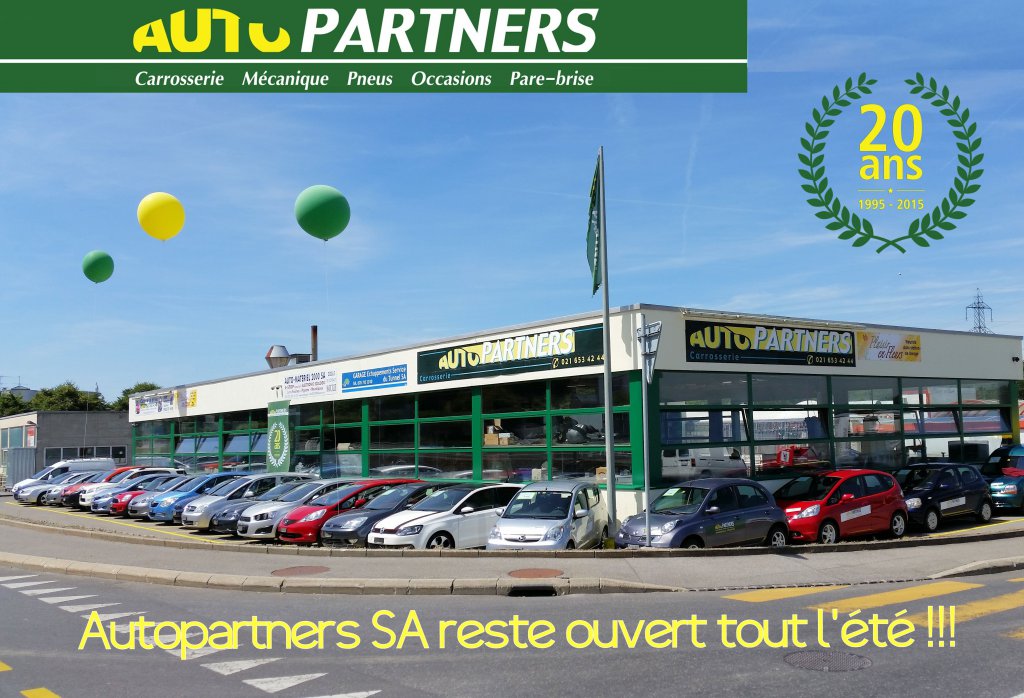 Autopartners SA est ouvert tout l'été !!!